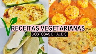 RECEITAS VEGETARIANAS OVOLACTO FÁCEIS ❤ By Larissa Mocellin [upl. by Senhauser]