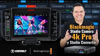 Blackmagic Studio Camera 4K PRO 📹 🔥  Studio Converter 🔝 [upl. by Ira]