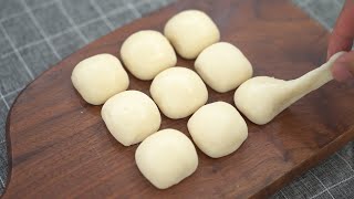 Chewy Milk Mochi in 5 minutes Only 3 ingredients [upl. by Sairacaz405]