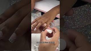 Watch me do an 8 YEAR OLDS nails💅🏽 nailsnailsnails nails [upl. by Asenaj]