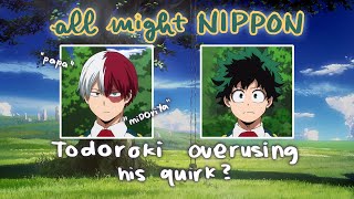 Todoroki says papa  BNHA Radio All Might Nippon [upl. by Aceissej]