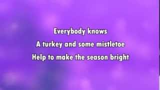 The Christmas Song karaoke  lyrics [upl. by Creighton]