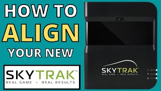 How to SETUP amp ALIGN SkyTrak Golf Simulator ⛳️ [upl. by Enowtna]