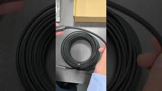 20M fiberoptic usb3 aocActive Optical extension CableAMAF10Gbps unboxing amp Factory Testing [upl. by Aleydis]