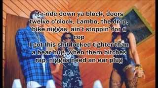 Young Money  Senile feat Tyga Nicki minaj amp Lil Wayne Lyrics On Screen [upl. by Eisoj]