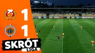 Fortuna 1 Liga Znicz Pruszków  Chrobry Głogów 11  skrót [upl. by Porty]