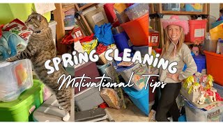 Declutter the Basement  Spring Cleaning Motivational Tips [upl. by Paige526]