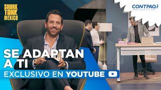 ¡Escritorios que se adaptan a tu altura  Temporada 9  Shark Tank México [upl. by Sib]