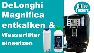 DeLonghi Magnifica S Entkalken SO gehts  auch für Magnifica Evo amp Start [upl. by Northway208]