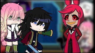 Hashiras react to Alastor  Hazbin Hotel [upl. by Wernsman]