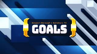 Gosport Borough v Salisbury FC Goals [upl. by Attebasile]