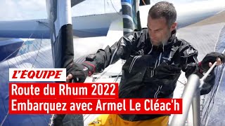 Voile  Route du Rhum 2022  À lintérieur de la préparation dArmel Le Cléach [upl. by Rorke372]