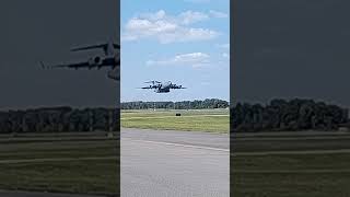 C17 Globemaster III Takeoff [upl. by Nilesoj353]