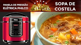 COMO FAZER SOPA DE COSTELA NA PANELA ELÉTRICA DE PRESSÃO [upl. by Blynn764]