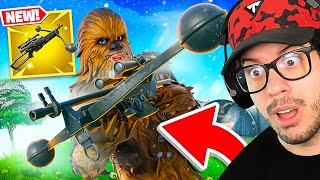 NEW STAR WARS UPDATE in FORTNITE Chewbacca [upl. by Elwina861]