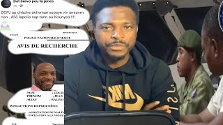 quotAvis de recherchequot dèyè Ralph Laurent Entimidasyon traktasyon pèsekisyon pou verite yo pa pale [upl. by Salkin]