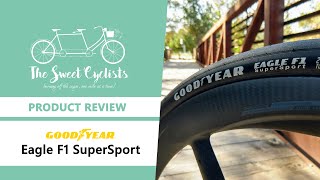 Goodyear Eagle F1 Road Bike Tire Review  feat 120 TPI  Tan Sidewalls  TubeTubeless Options [upl. by Vaclav]