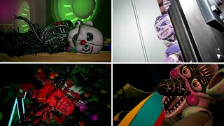 All SL Funtime bosses get destroyed  Five Nights at Freddys Security Breach [upl. by Sunny368]