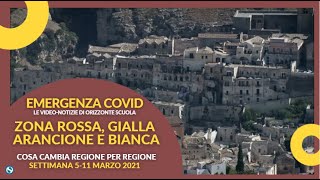 Covid i colori delle regioni Campania rossa Veneto arancione Tutte le novità AGGIORNATO [upl. by Billy]