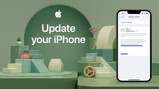 How to update your iPhone  Apple Support [upl. by Cirdnek983]