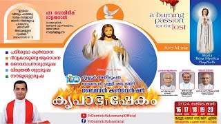 Fr Dominic Valanmanal  Amballur Vendore Krupabhishekam Bible Convention  2024 OCT 16  20 [upl. by Lanctot]