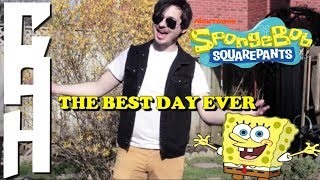 The Best Day Ever Spongebob Squarepants POP PUNK Cover by Chris Allen Hess [upl. by Esdnil]