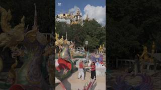 Dancing and have fun at Wat Simalai Songthamวัดศิมาลัยทรงธรรม [upl. by Aelahs]