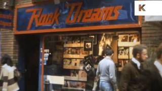 1980 Carnaby Street London Super 8 Home Movies [upl. by Hege]