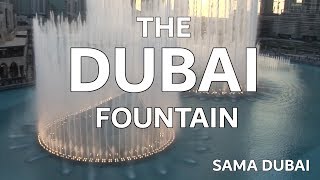 The Dubai Fountain Sama Dubai Opener ShotEdited with 5 HD Cameras  1 of 9 HIGH QUALITY [upl. by Alleoj953]