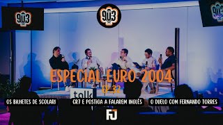 903  EP32  Especial Euro 2004  “Depois de ver o panenka do Postiga deixei de querer olhar” [upl. by Kakalina145]