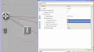 Configuration of WiMAX Network Supporting VoIP Handover Using OPNET Part 1 [upl. by Heddi]