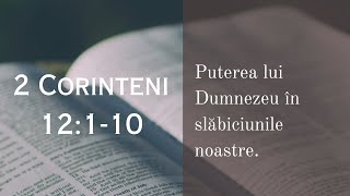 Puterea lui Dumnezeu în slăbiciunile noastre  Valeriu Doncila [upl. by Hooke]