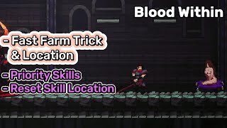 Blood Within  Fast Farm Guide Important Skills WitchReset Skill Location [upl. by Hibbert867]