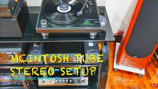 McIntosh Stereo Setup a78 [upl. by Airotna]