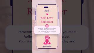 Remember to Reflect reset and recharge EndOfMonthReflections LoveYourself AseleWellness [upl. by Joela]