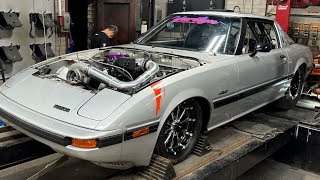 GOING FOR 1000HP Yarilyn Racing RX7 DYNO SESSION with GringoSpeed [upl. by Ynnelg]