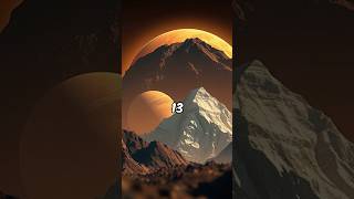 Olympus Mons The Tallest Volcano in the solarsystem mars spaceexploration astronomy spacefacts [upl. by Joni]