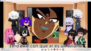 diferentes animes reaccionan a Goku black parte 1 [upl. by Aiker]