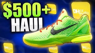 500 DHGATE Sneaker Haul 30KG DHGATE HAUL 2024 [upl. by Lopes]