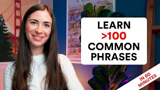 1 hour of common phrases in English with examples [upl. by Raynor756]