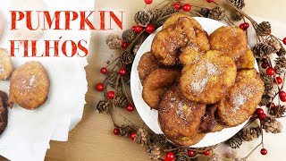 Bolinhos de Jerimu Recipe  Portuguese pumpkin filhoses [upl. by Miharbi]