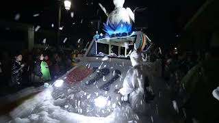 Carnaval Antroxu Aviles Asturias Spain Foam party Descenso de Galiana 2023 [upl. by Friedrich]