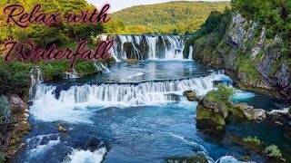 Opustajuci Zvuk Za Spavanje i Relaksaciju  Una Bihac  HOW TO SLEEP BETTER  Waterfall [upl. by Christabel937]