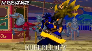 Scorpion CvSPOTS vs Ragna the Bloodedge OHMSBY  Mortal Kombat vs Blazblue  MUGEN [upl. by Yelsnik]