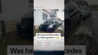 Außen Pfui unter Haube 1010😂🤩 mercedes automobile trending shorts funny fyp [upl. by Frerichs]