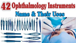 Ophthalmology Instruments Name  Ophthalmic Instruments [upl. by Eittik]