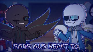 Sans aus react to Nightmare vs Classic Sans [upl. by Asyral]