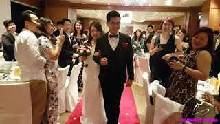 Perfect Wedding Grand march in Regent Hotel Tanglin room [upl. by Ayoras]