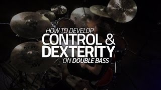 How To Develop Control amp Dexterity On Double Bass  Drum Lesson Drumeo [upl. by Niroht175]