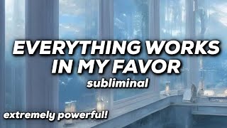 UNIVERSES FAVORITE SUBLIMINAL ☁️ Extremely powerful binaural subliminal short version [upl. by Noerb]